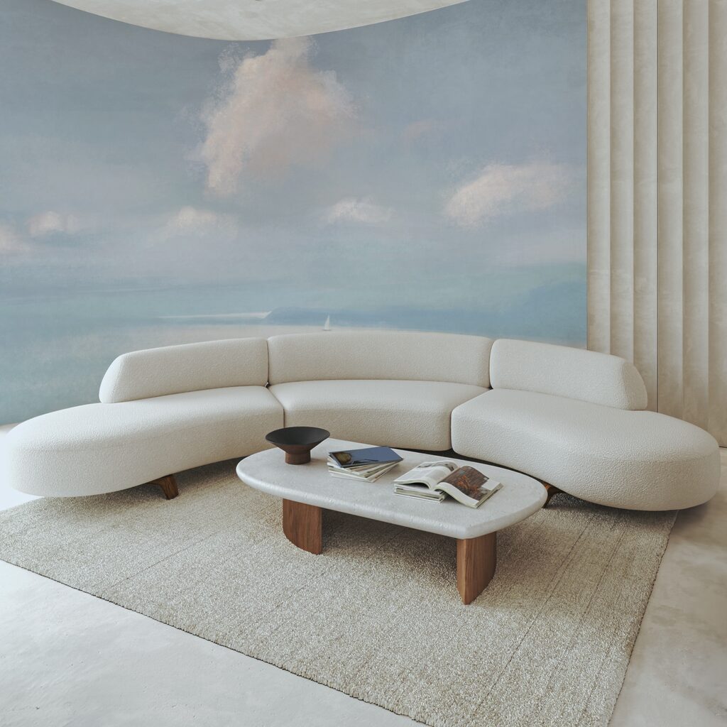 Cloud above a sailboat — interior 1