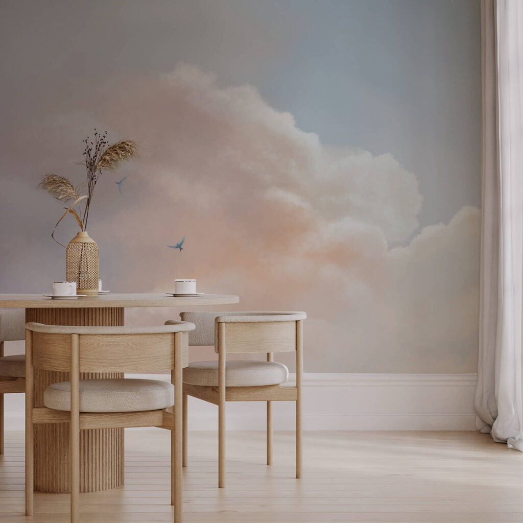 Birds beneath the clouds — interior 2