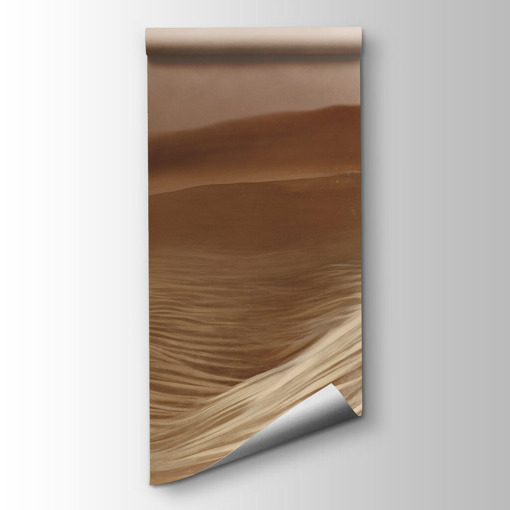 Sunlit rippled desert sand — product view