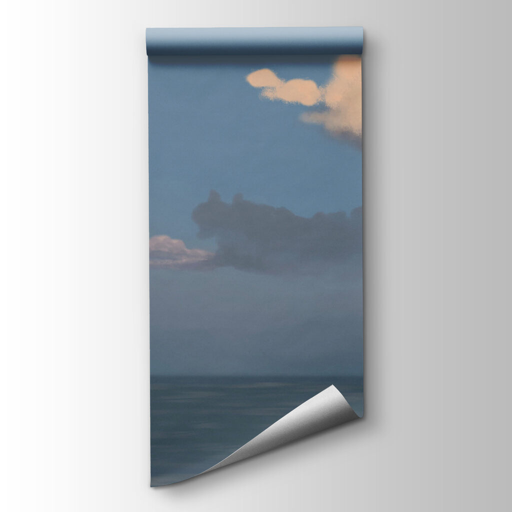 Cloud over evening sea — product view