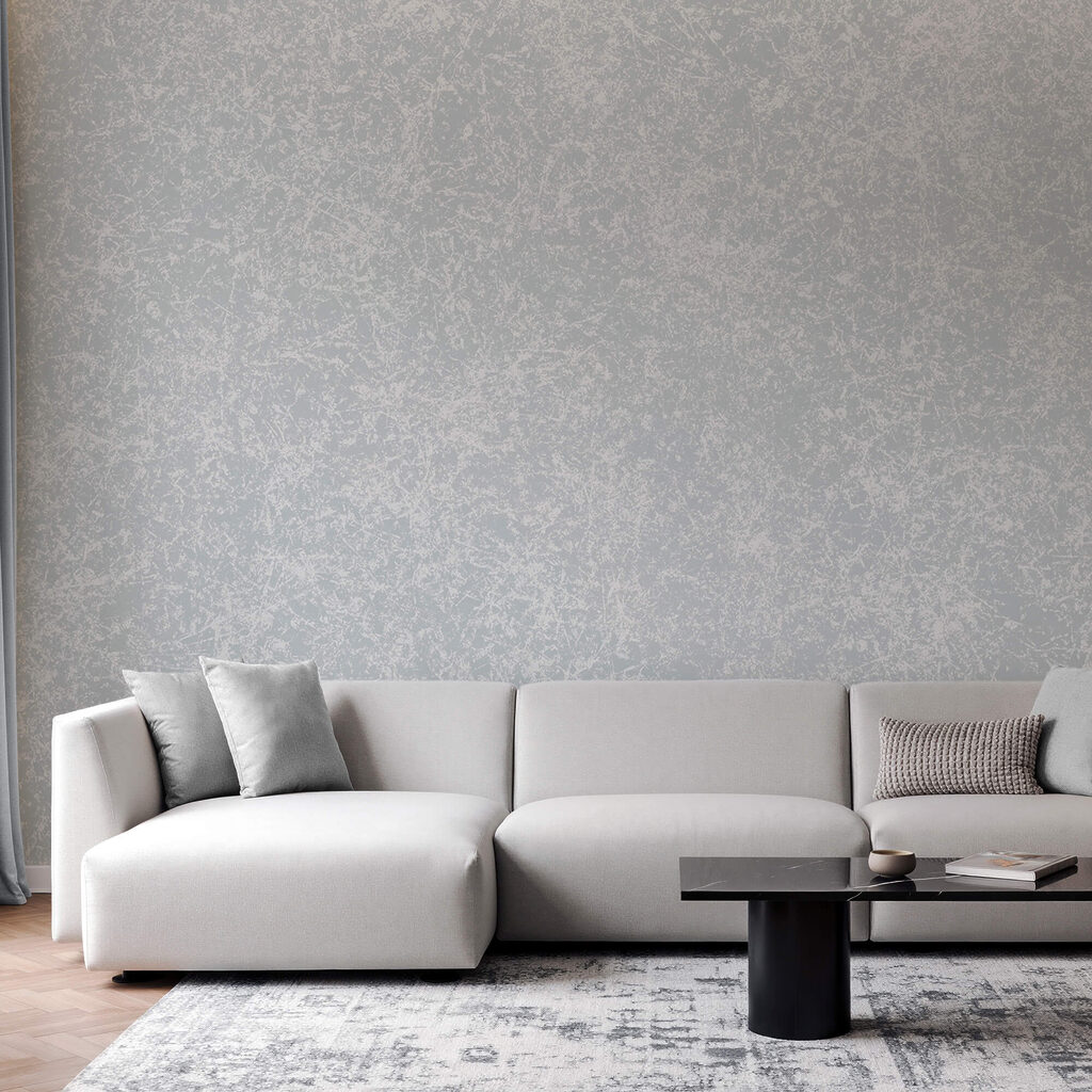 Fine speckled paint — interior 1
