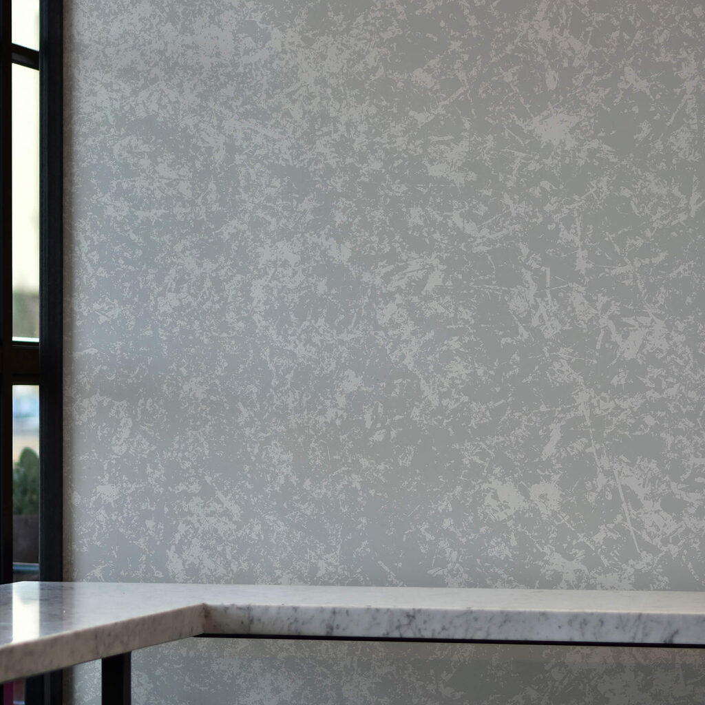 Fine speckled paint — interior 3