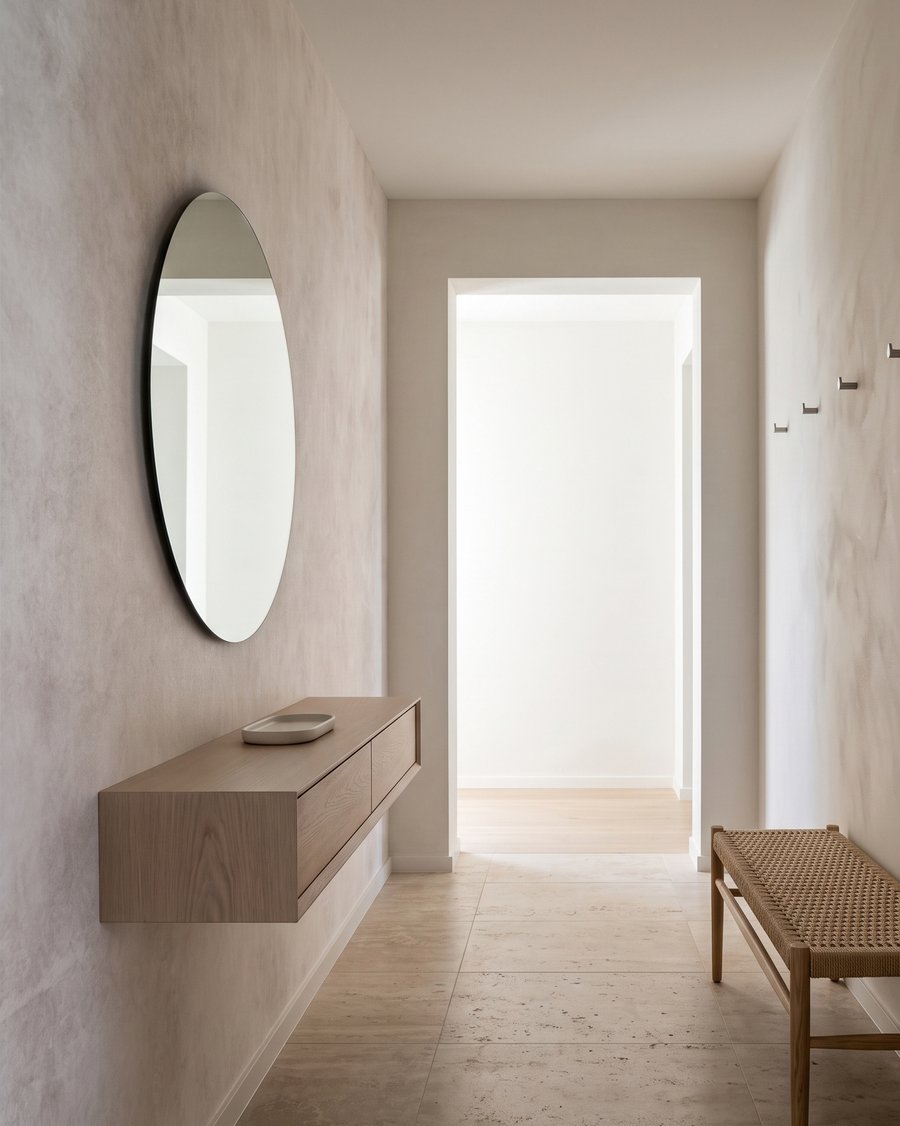 Blush Flecks in an interior