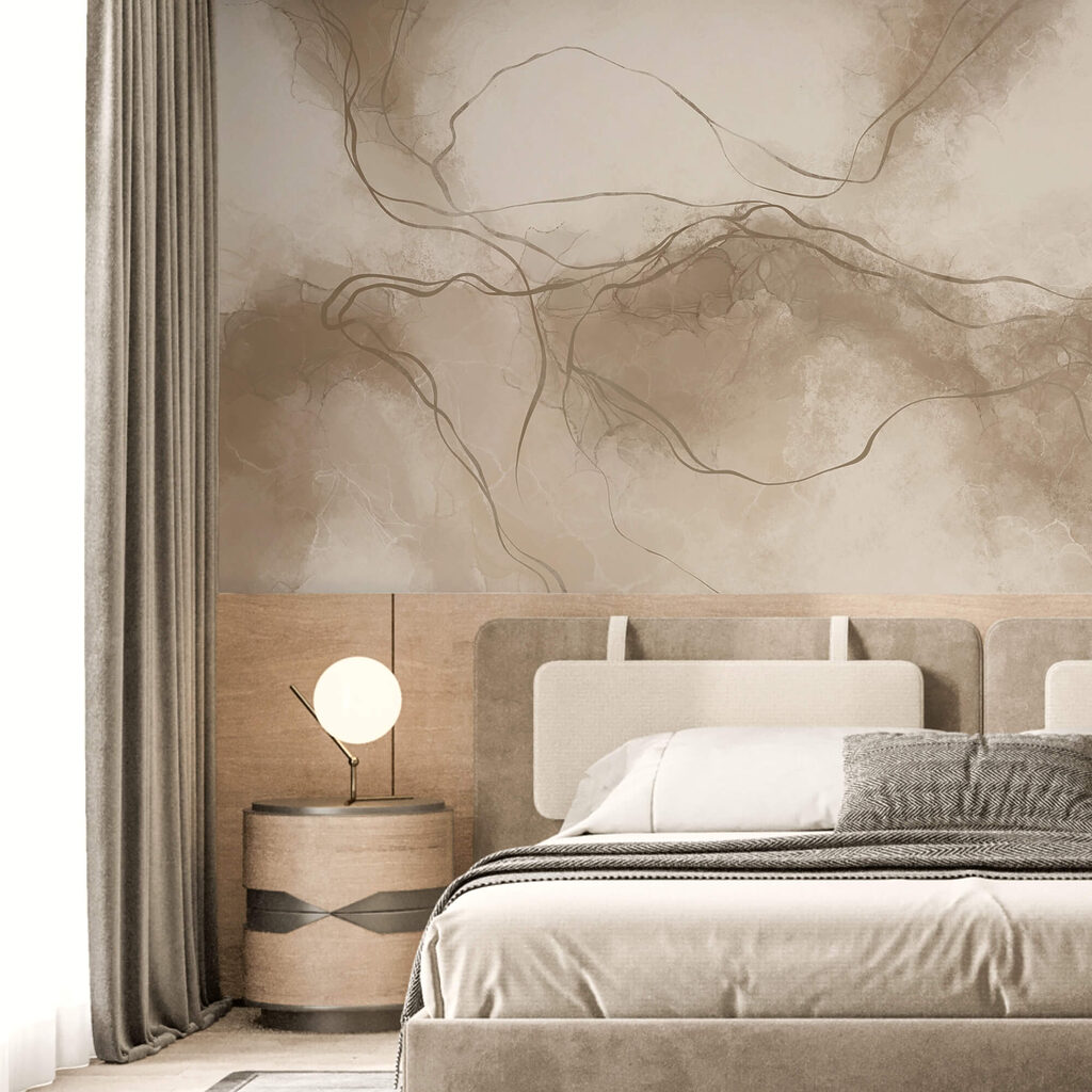 Fine veins between clouds — interior 2