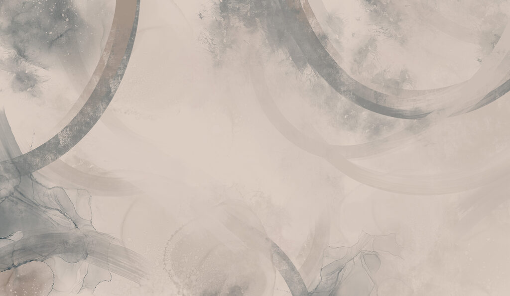 Circles over pale layers — full design