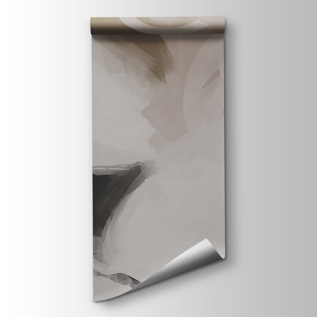 Wide brushstrokes in grey — product view