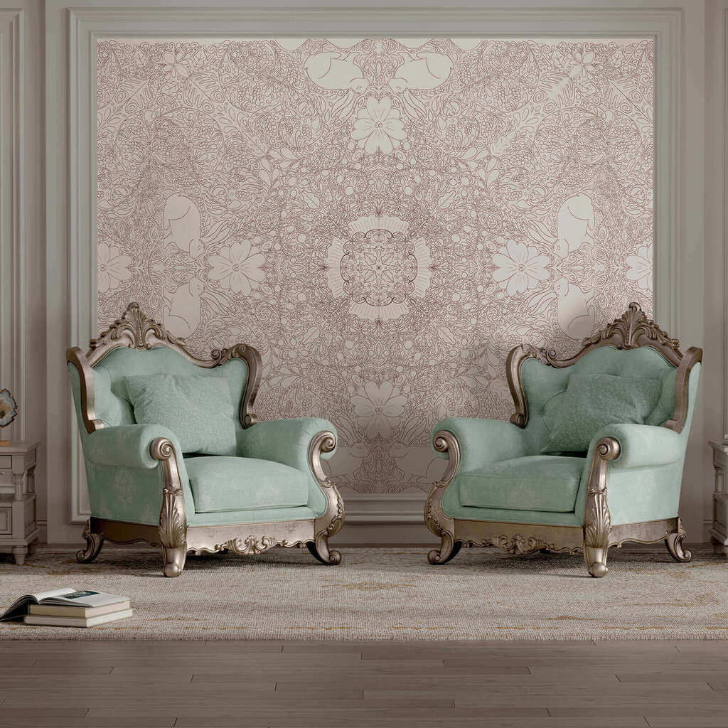 Fine symmetrical ornament — interior 1