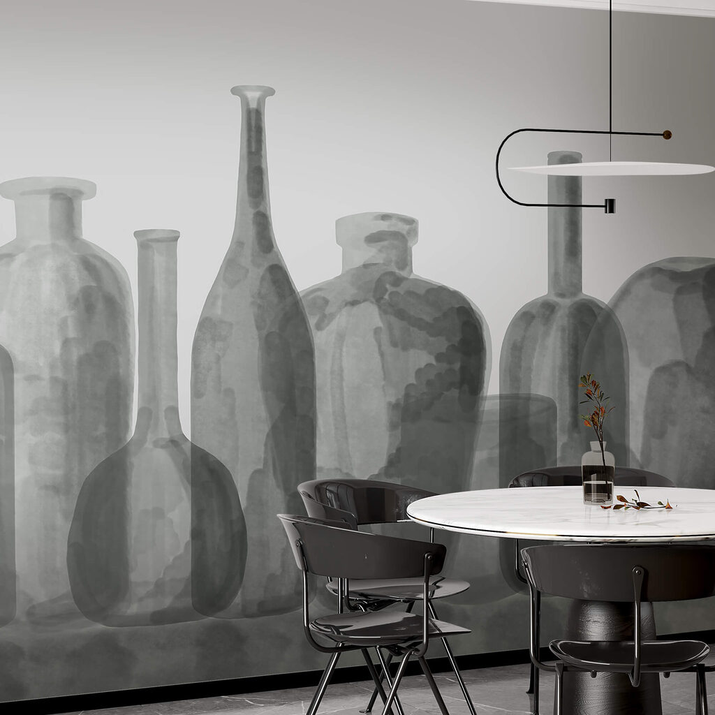 Bottles in still life — interior 3