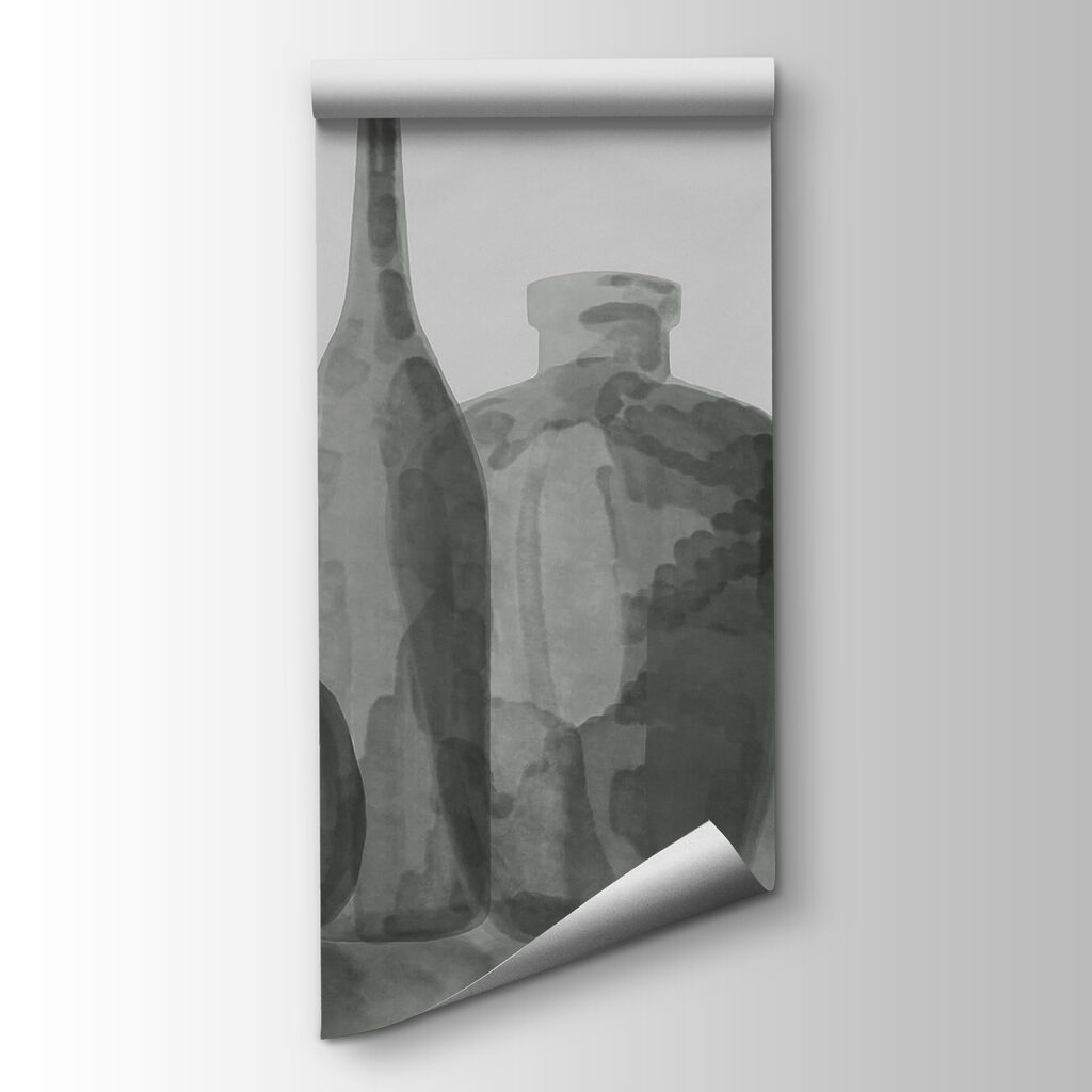 Bottles in still life — product view