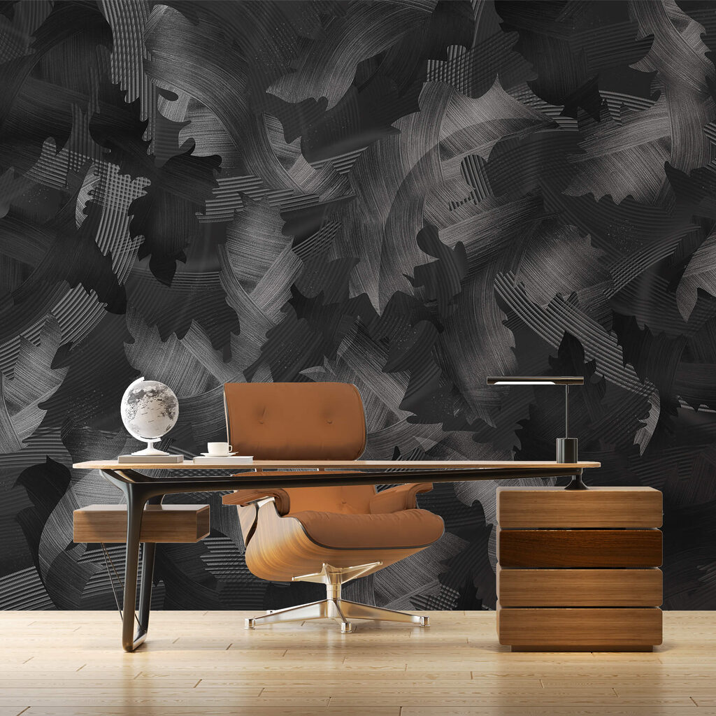 Dark feathers falling — interior 1