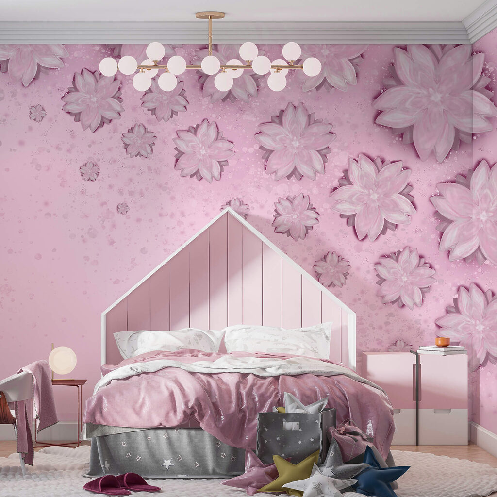 Flowers fanning out — interior 2