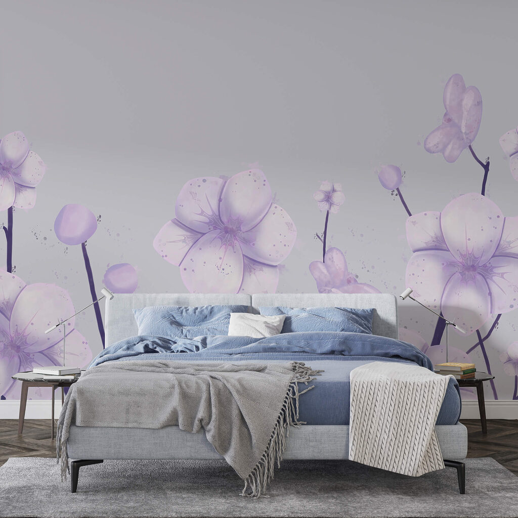 Lilac blossoms rising — interior 2