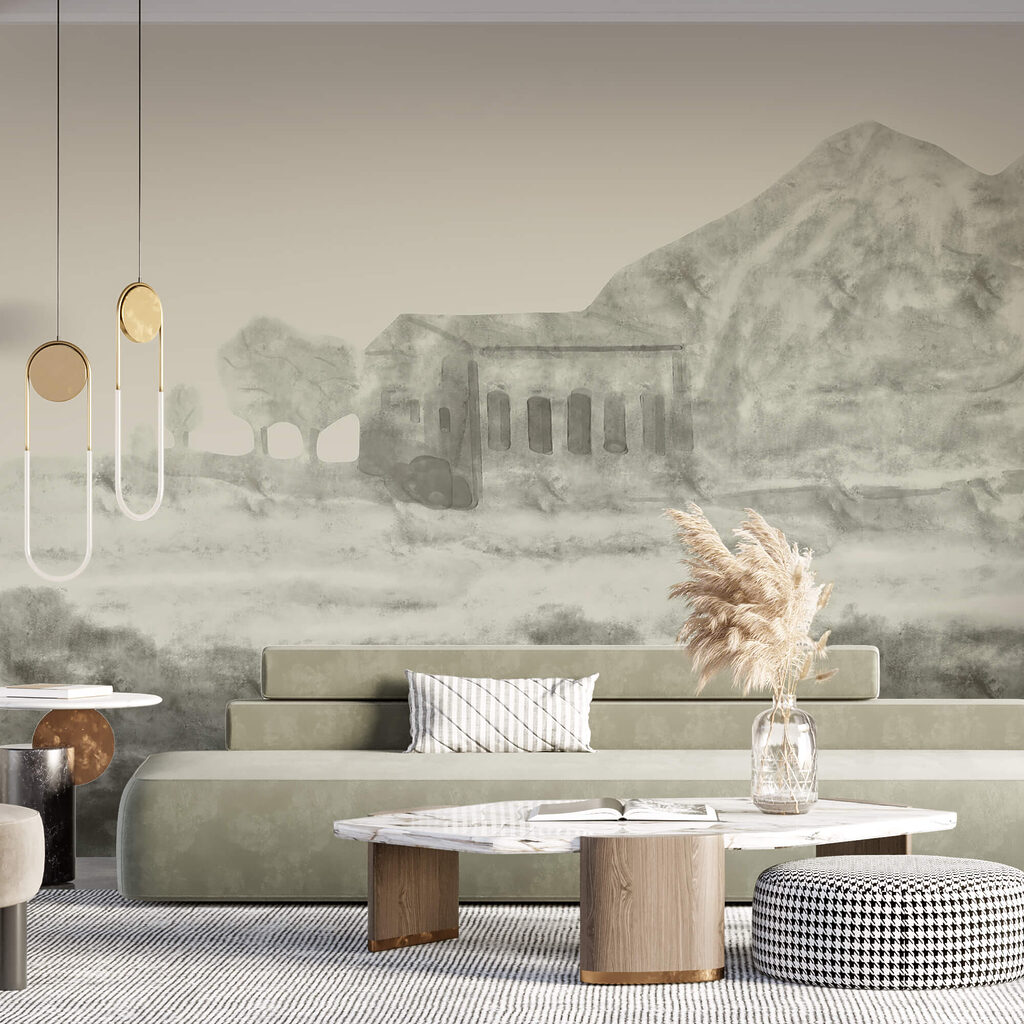 Old building in mist — interior 2