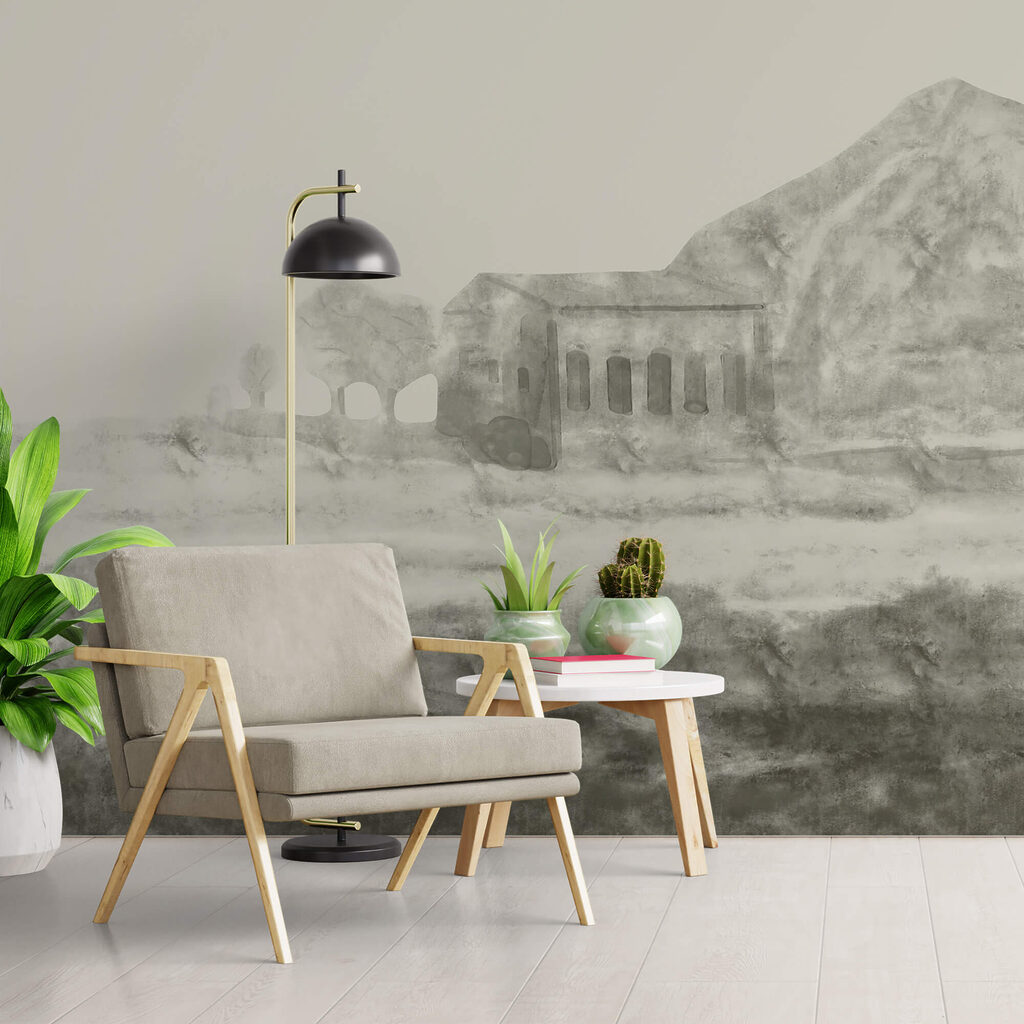 Old building in mist — interior 3