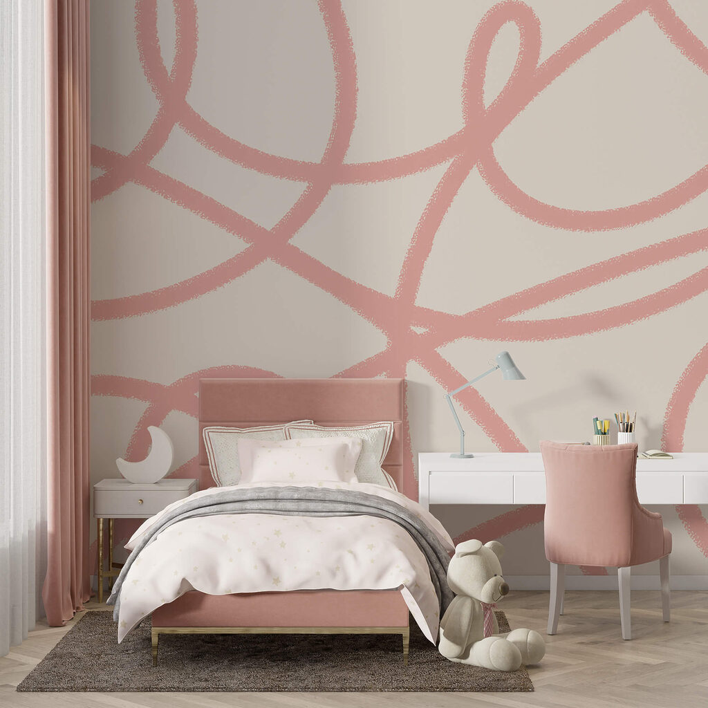 Pink loops run through — interior 1