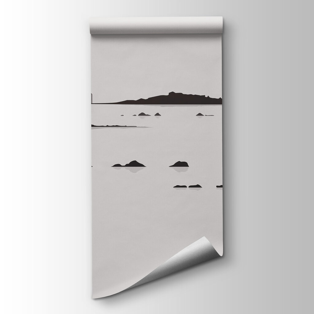 Small house by water — product view