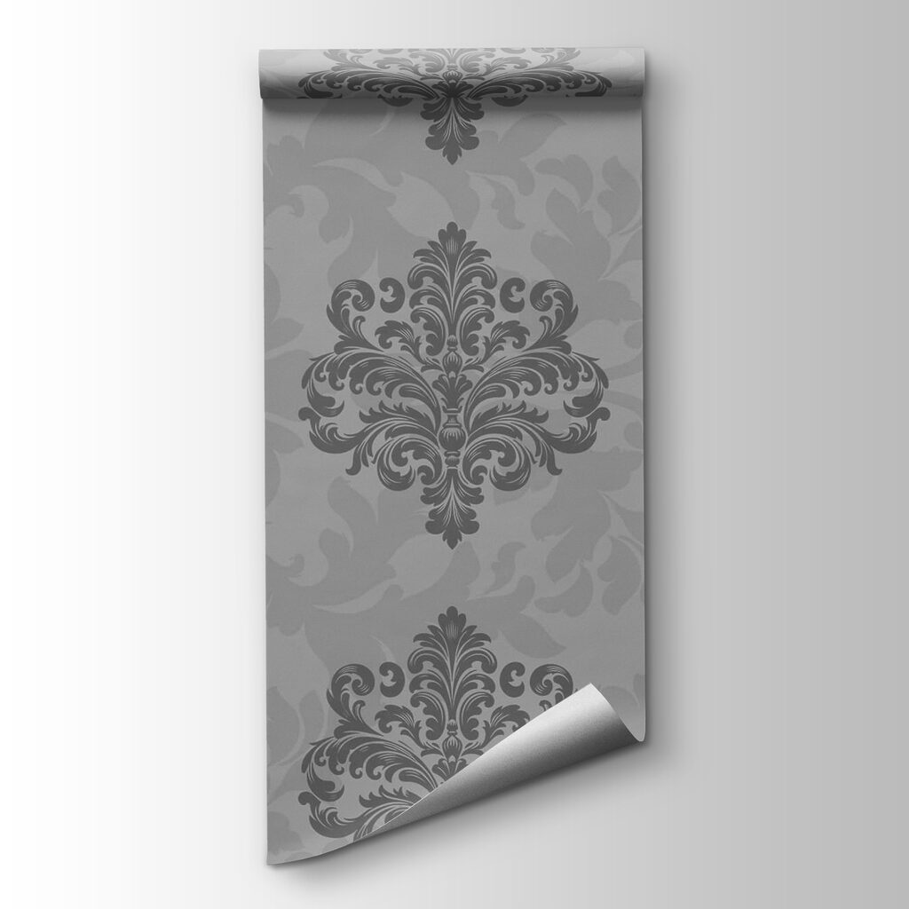 Fine grey ornaments — product view