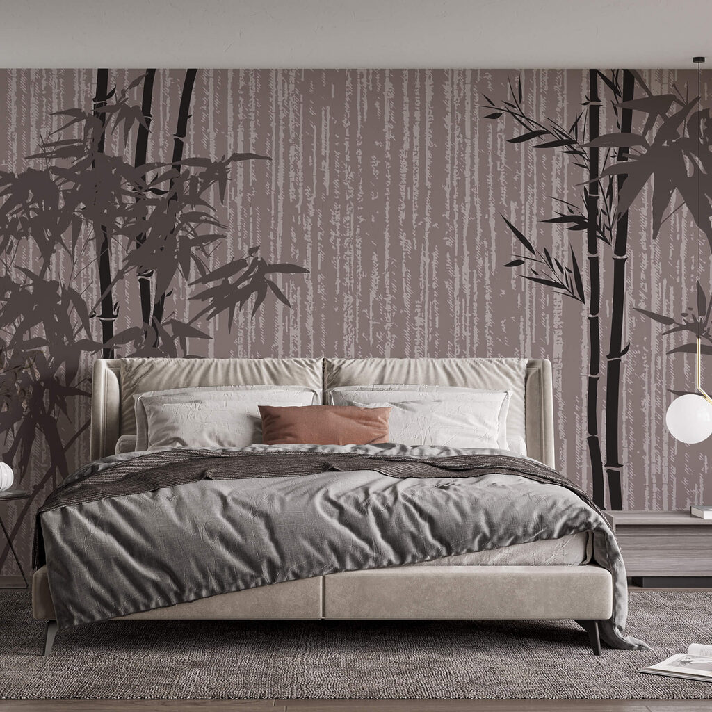 Bamboo in vertical lines — interior 1
