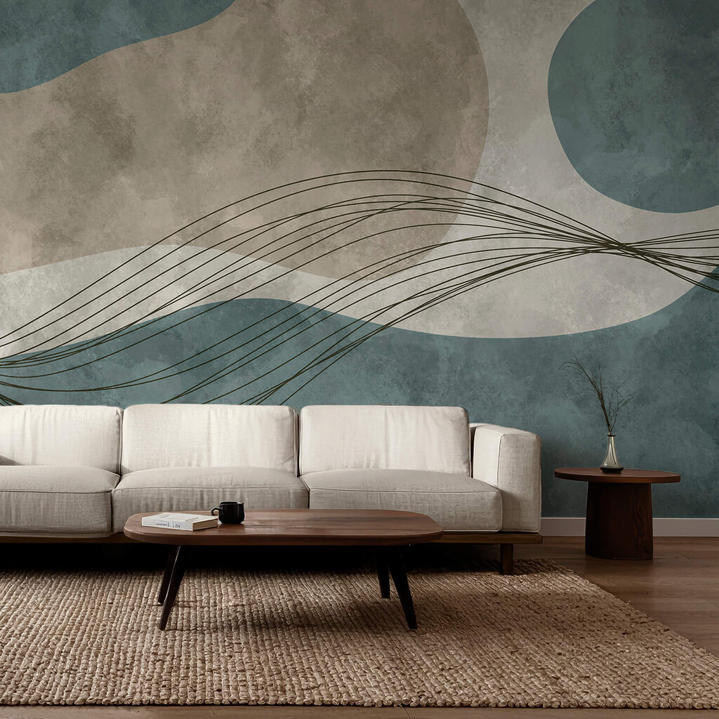 Waves beneath a circle — interior 1