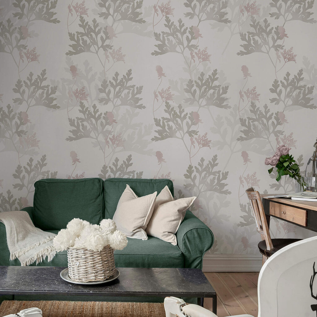 Repeating leafy sprigs — interior 2