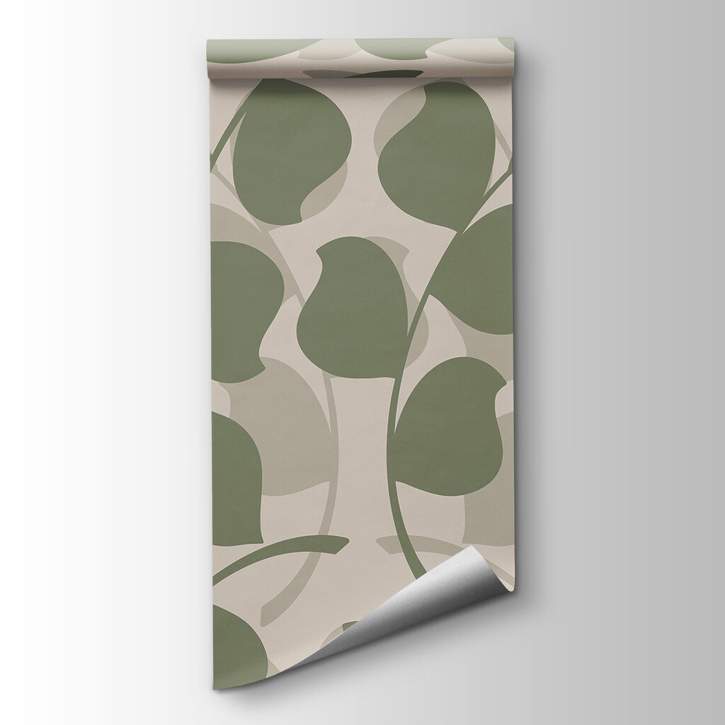 Round leaves on stems — product view