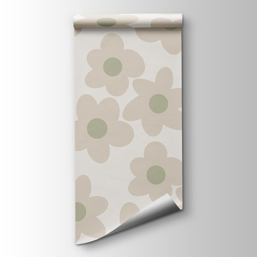 Round flowers in grey-green — product view