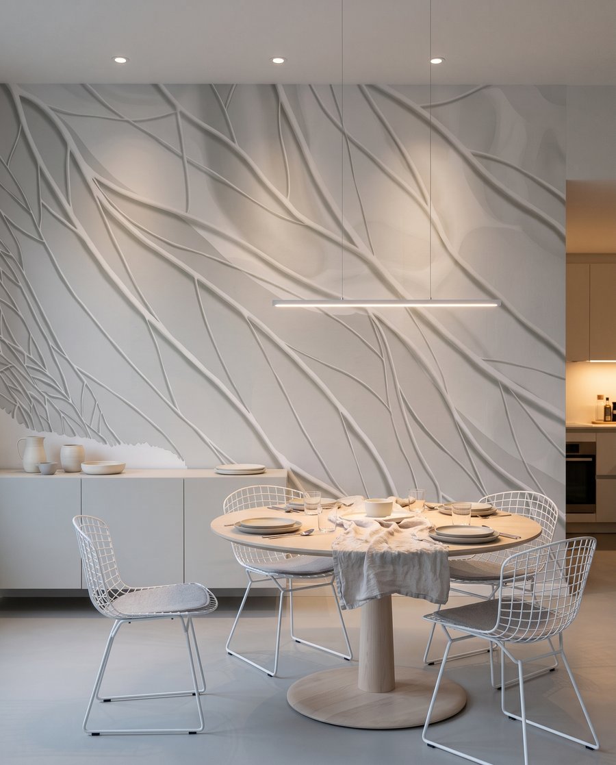 Flowing Relief in an interior