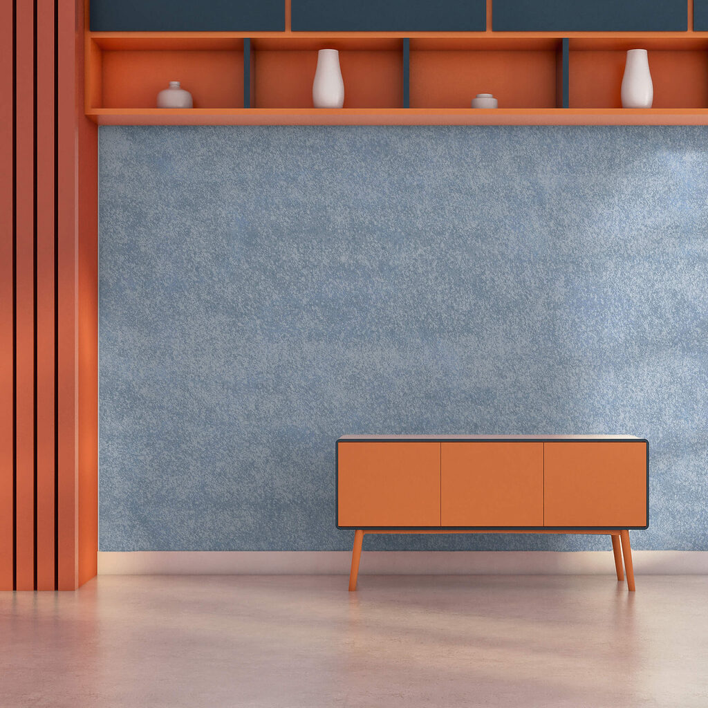 Fine mottled colour — interior 1