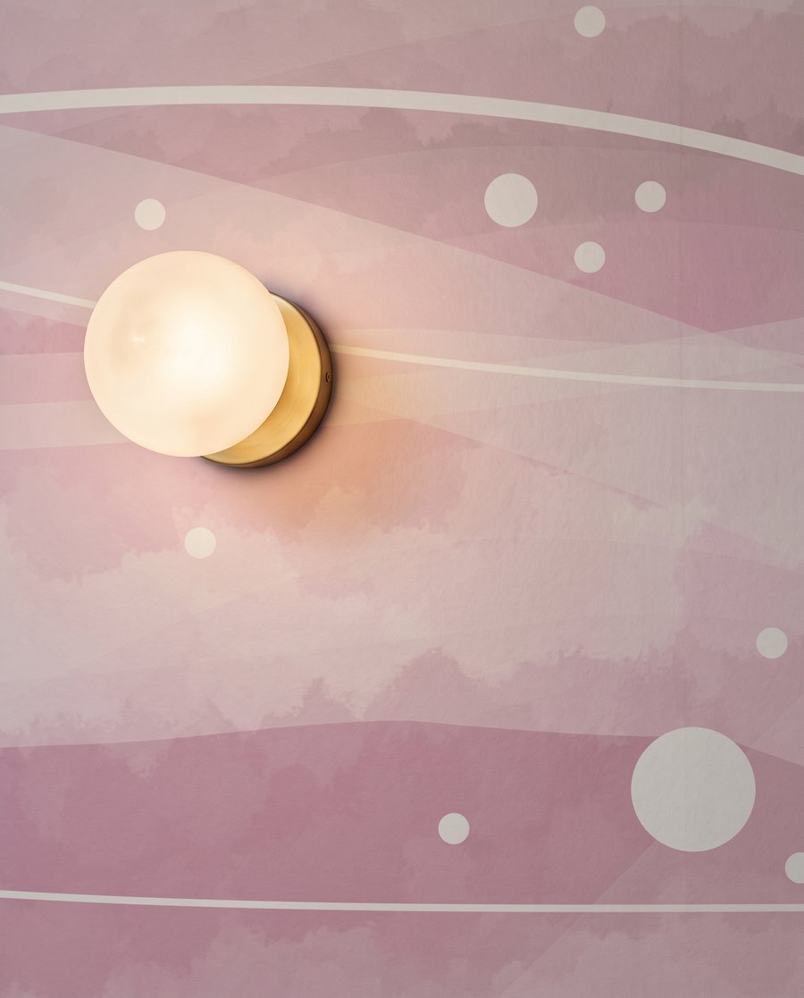 Pink Lines and Dots — detail