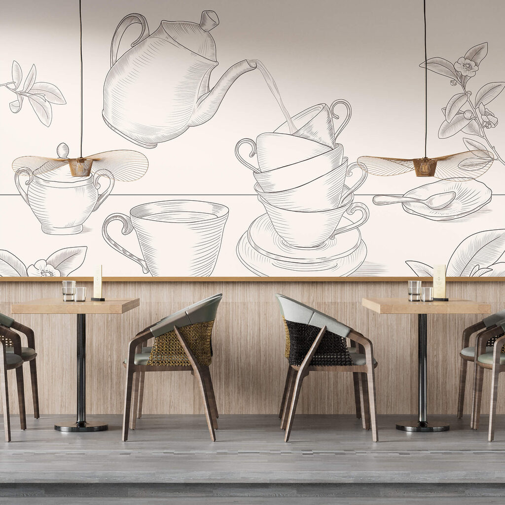 Time for Tea in an interior