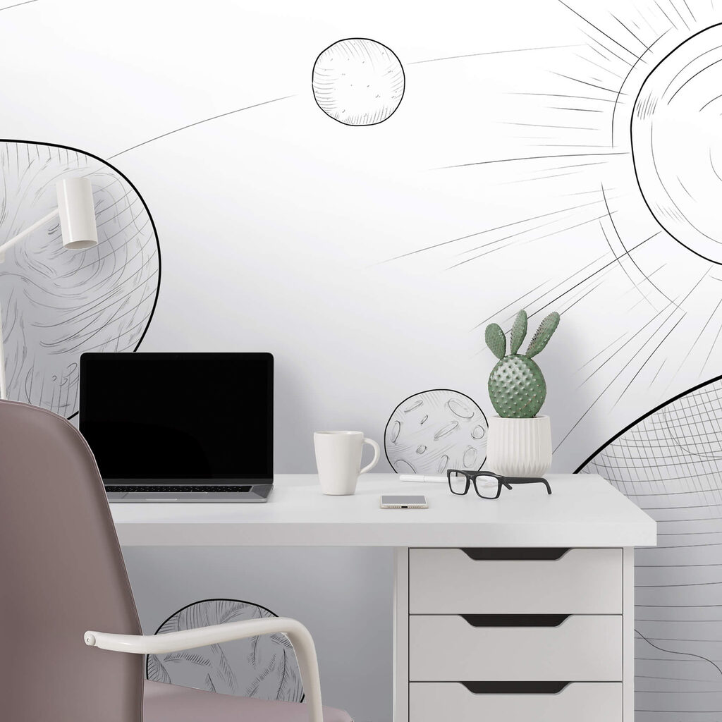 Planets in thin lines — interior 2