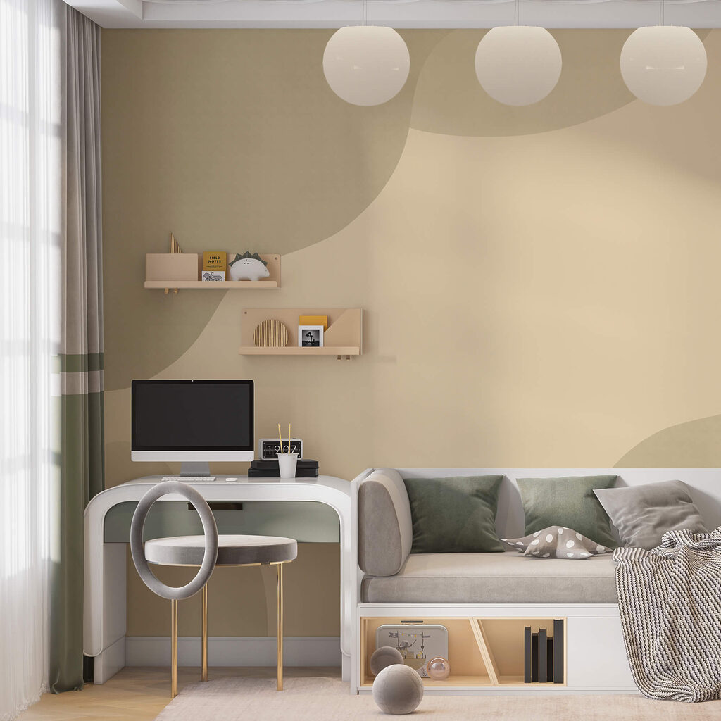Soft rounded shapes — interior 2