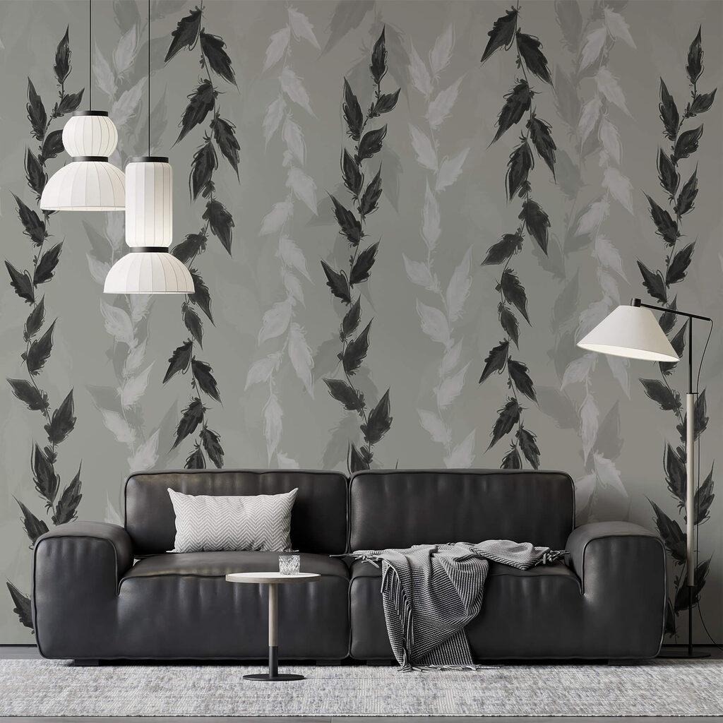 Leaves in straight rows — interior 1