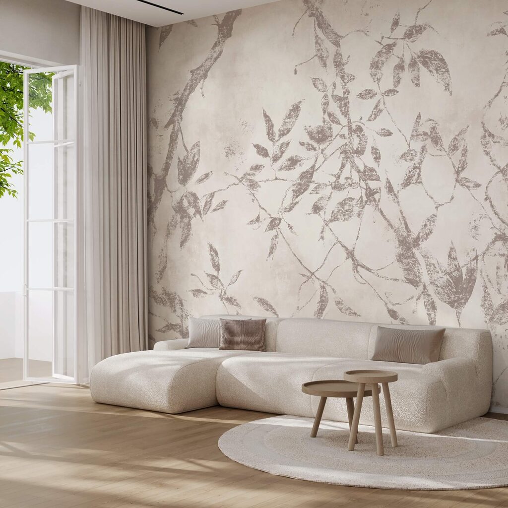 Fine branches and leaves — interior 2