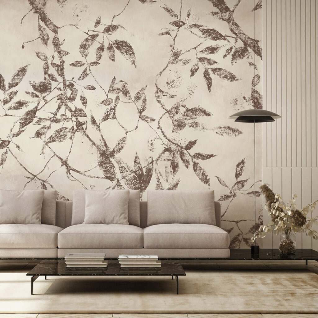 Botanical Notebook in an interior