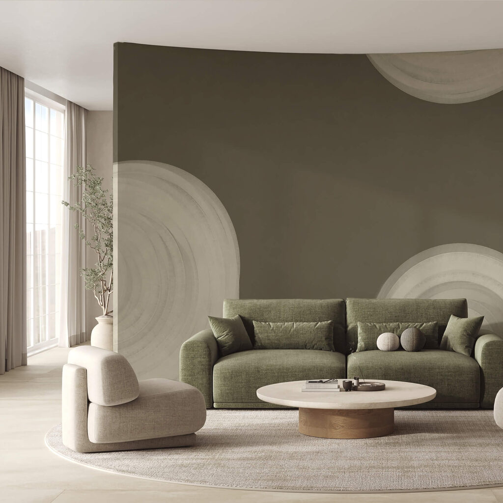 Light concentric rings — interior 1