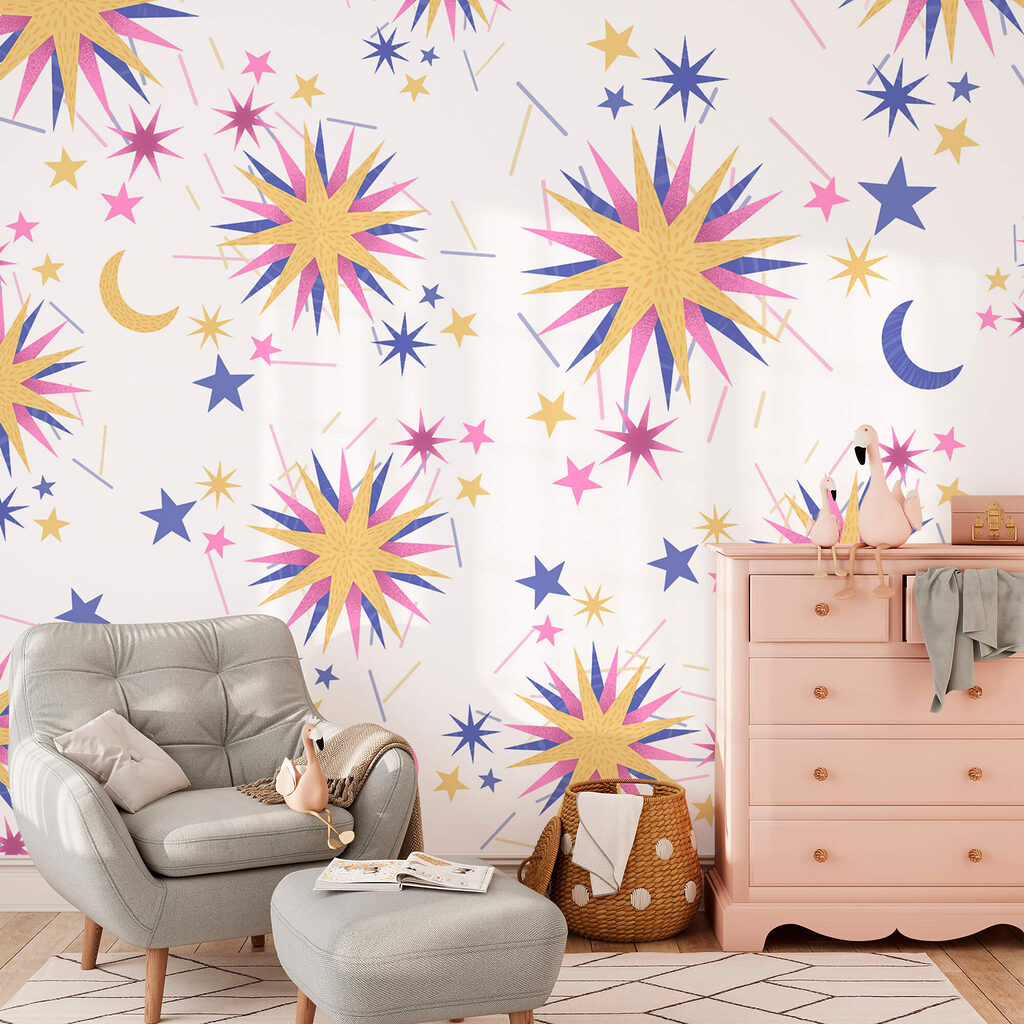 Stars shining in colour — interior 2