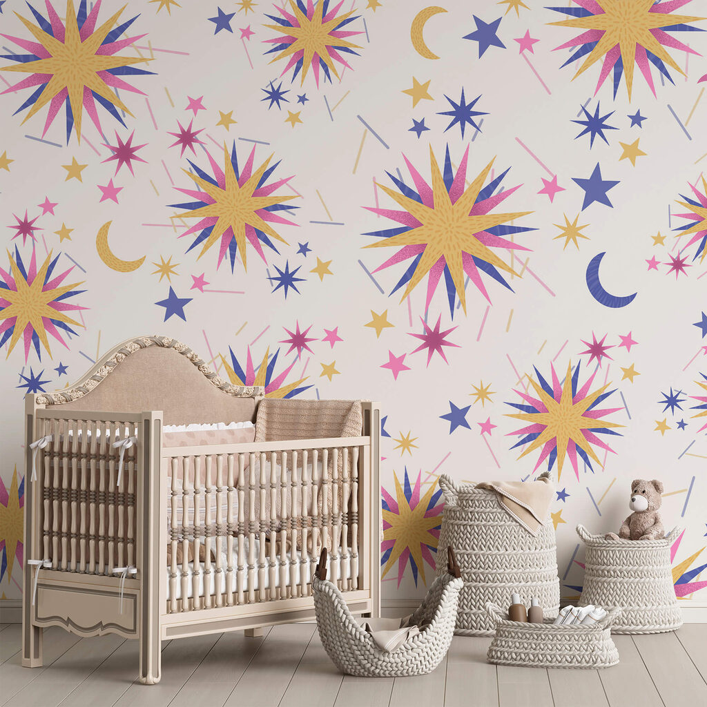 Stars shining in colour — interior 1