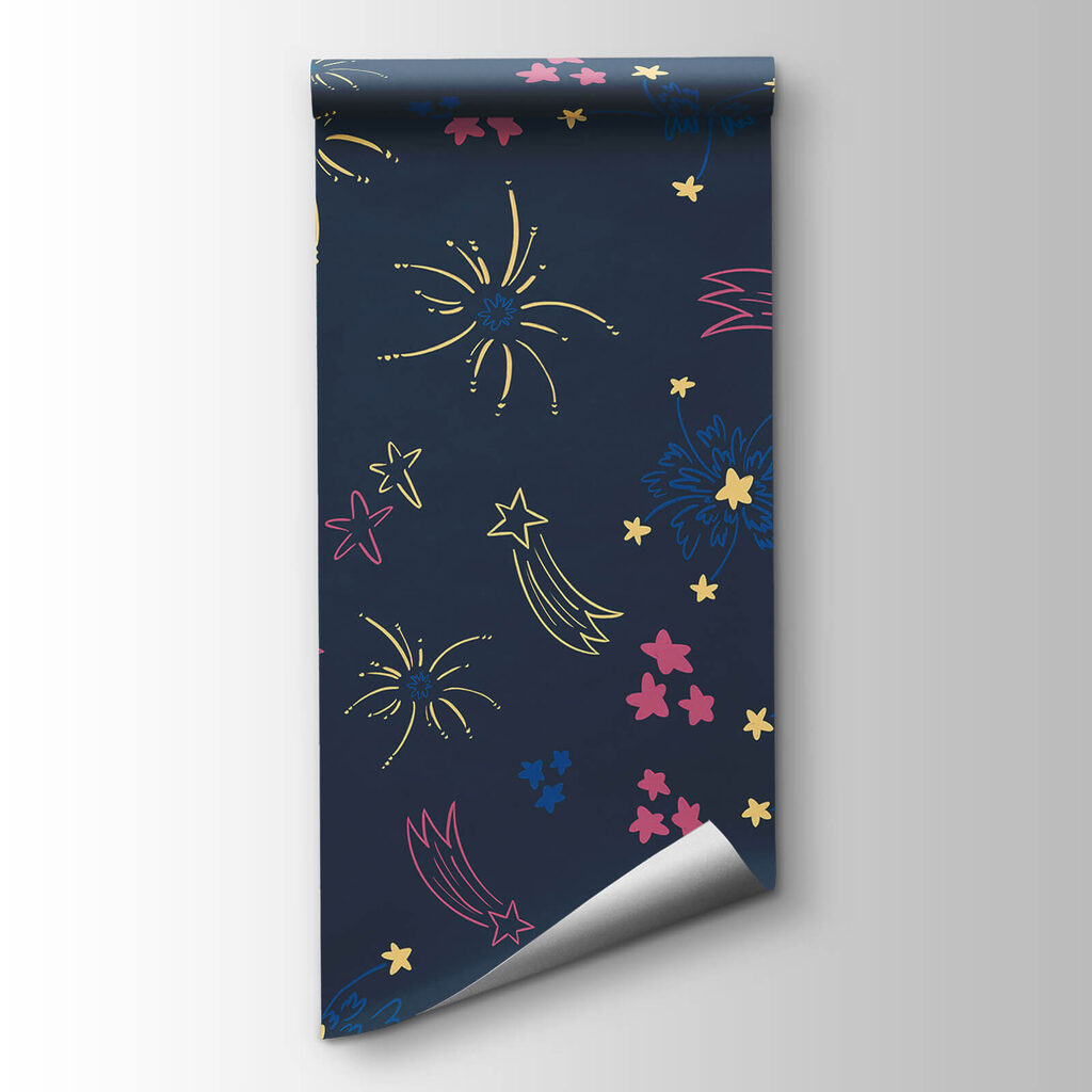 Stars on night blue — product view
