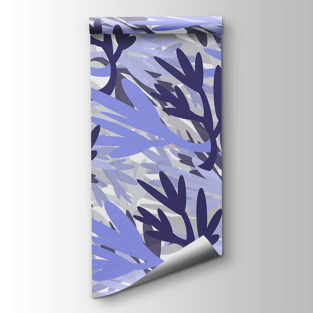 Overlapping blue sprigs — product view