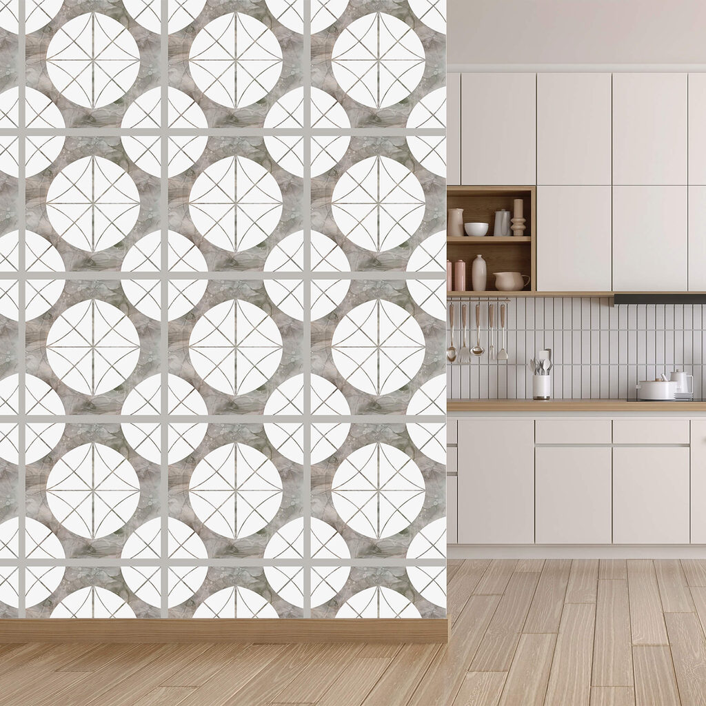 Geometry in round rosettes — interior 1