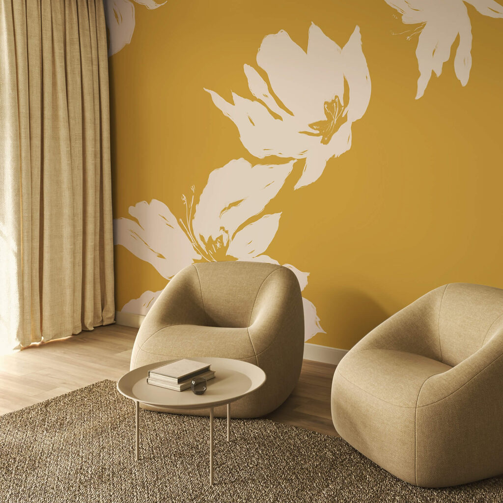 Flower silhouettes — interior 2