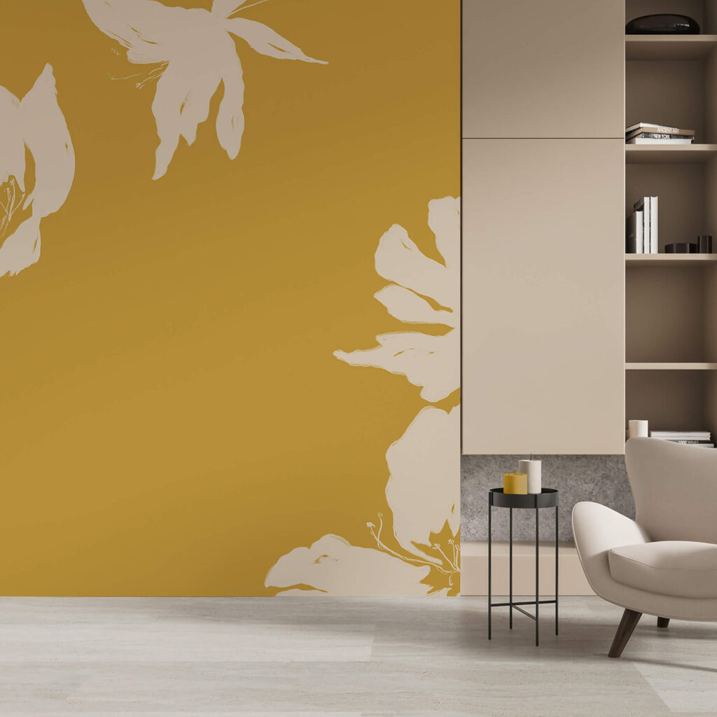 Flower silhouettes — interior 3