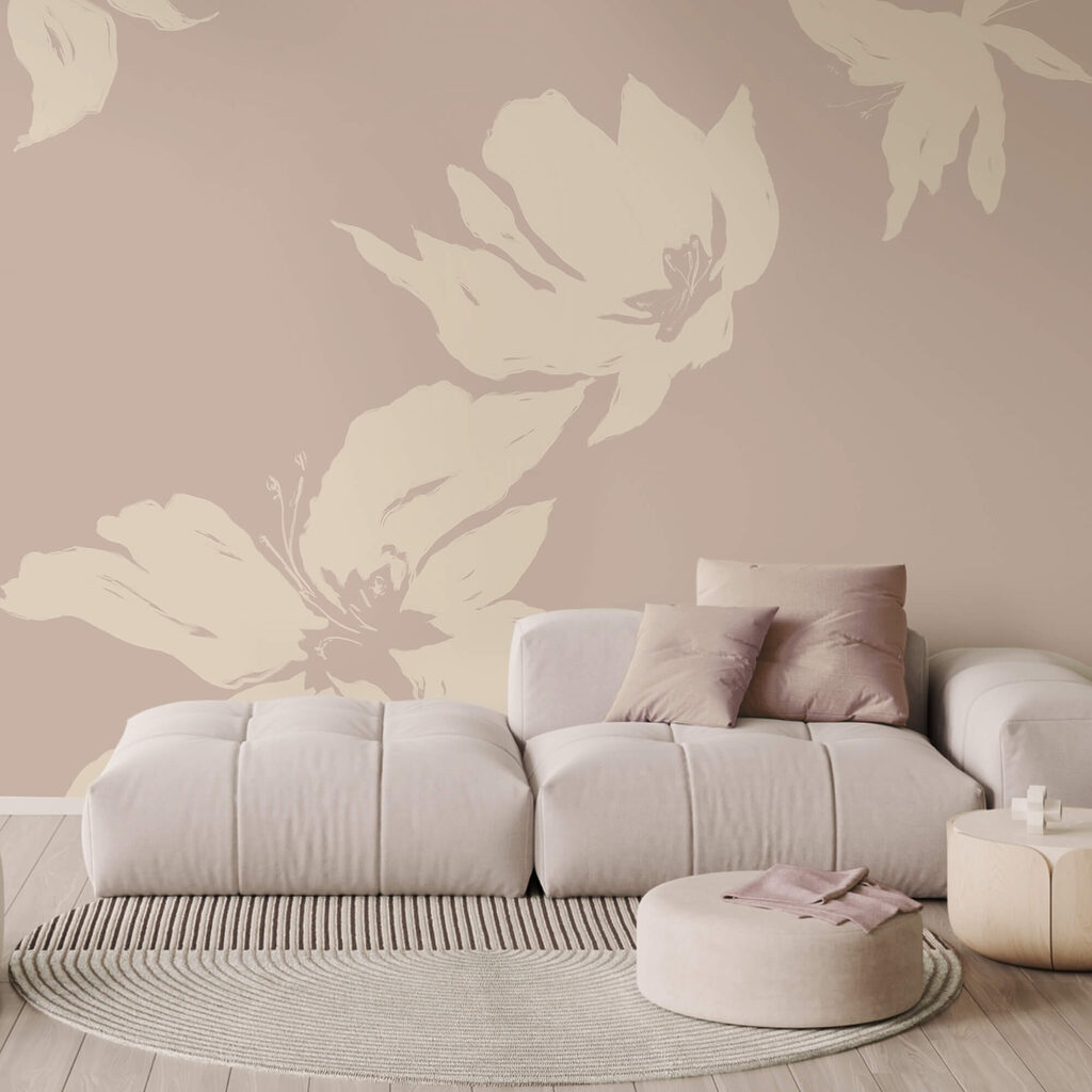 Petal Silhouettes in an interior