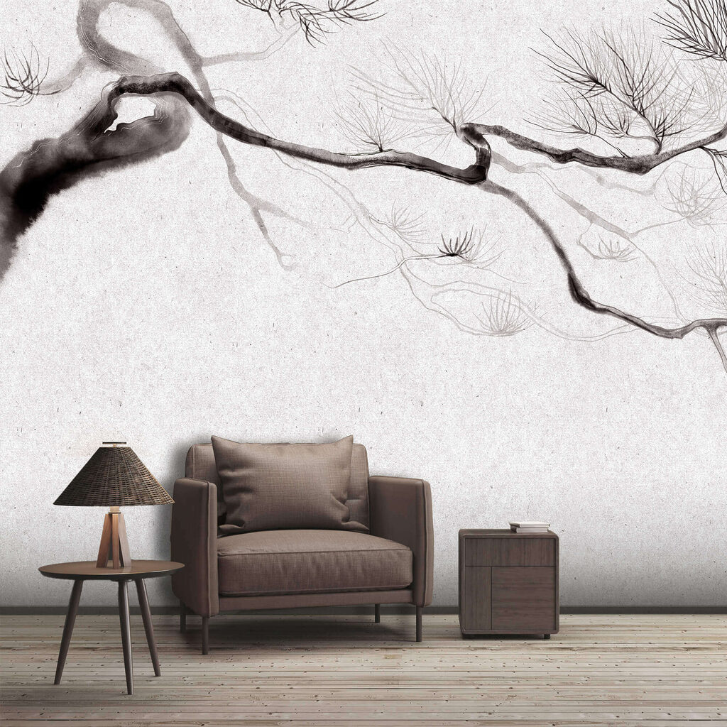 Fine pine branch — interior 2