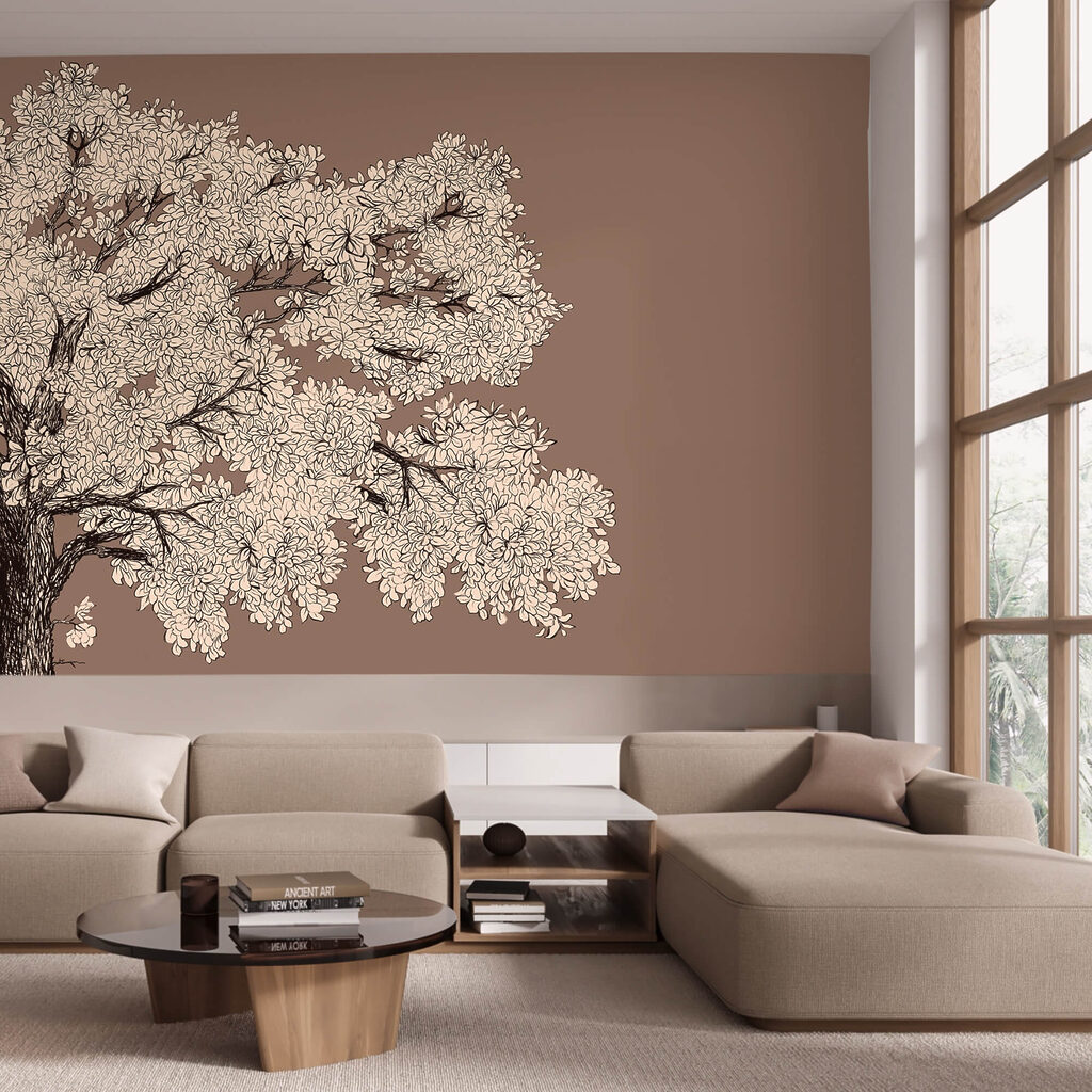 Blossoming tree crown — interior 1