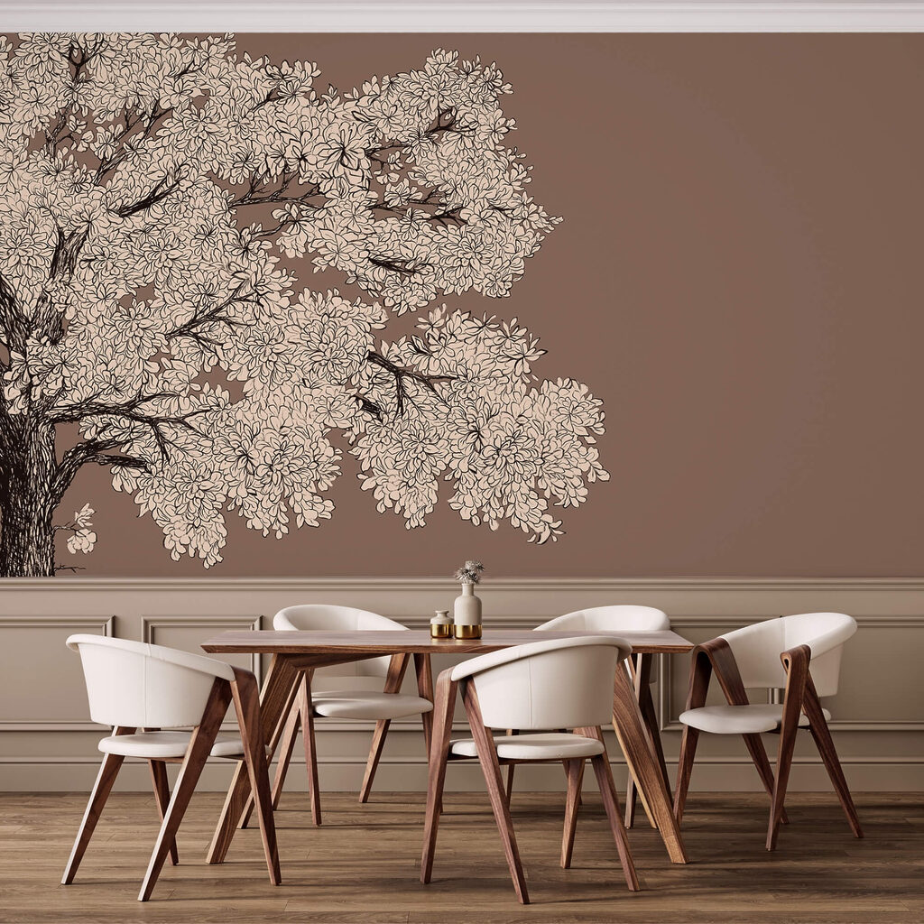Blossoming tree crown — interior 2