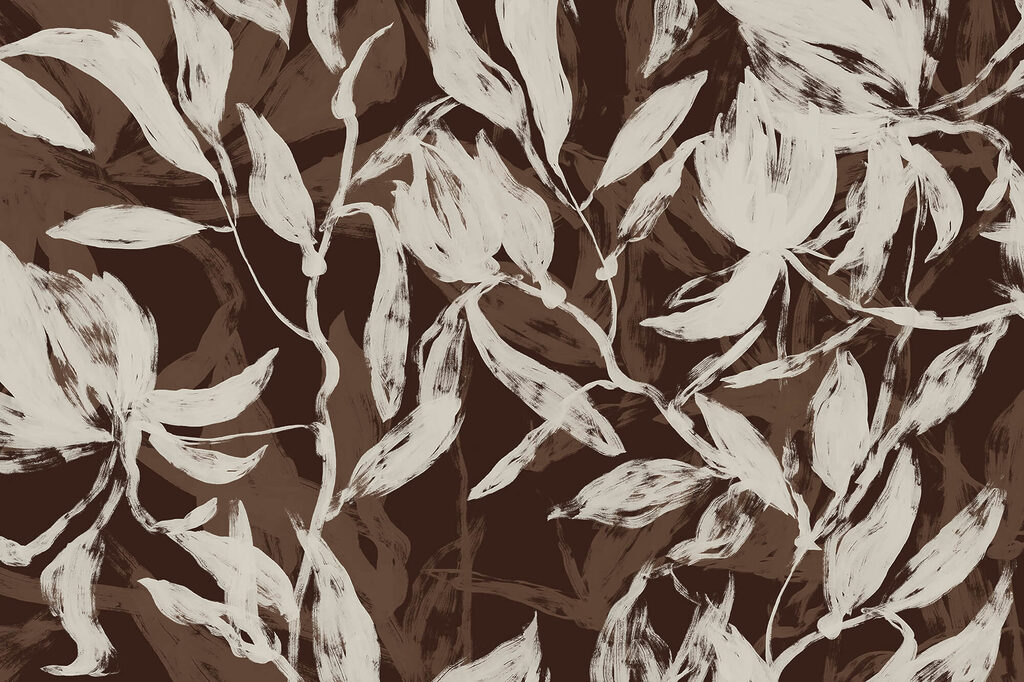 Loose leaves in motion — full design