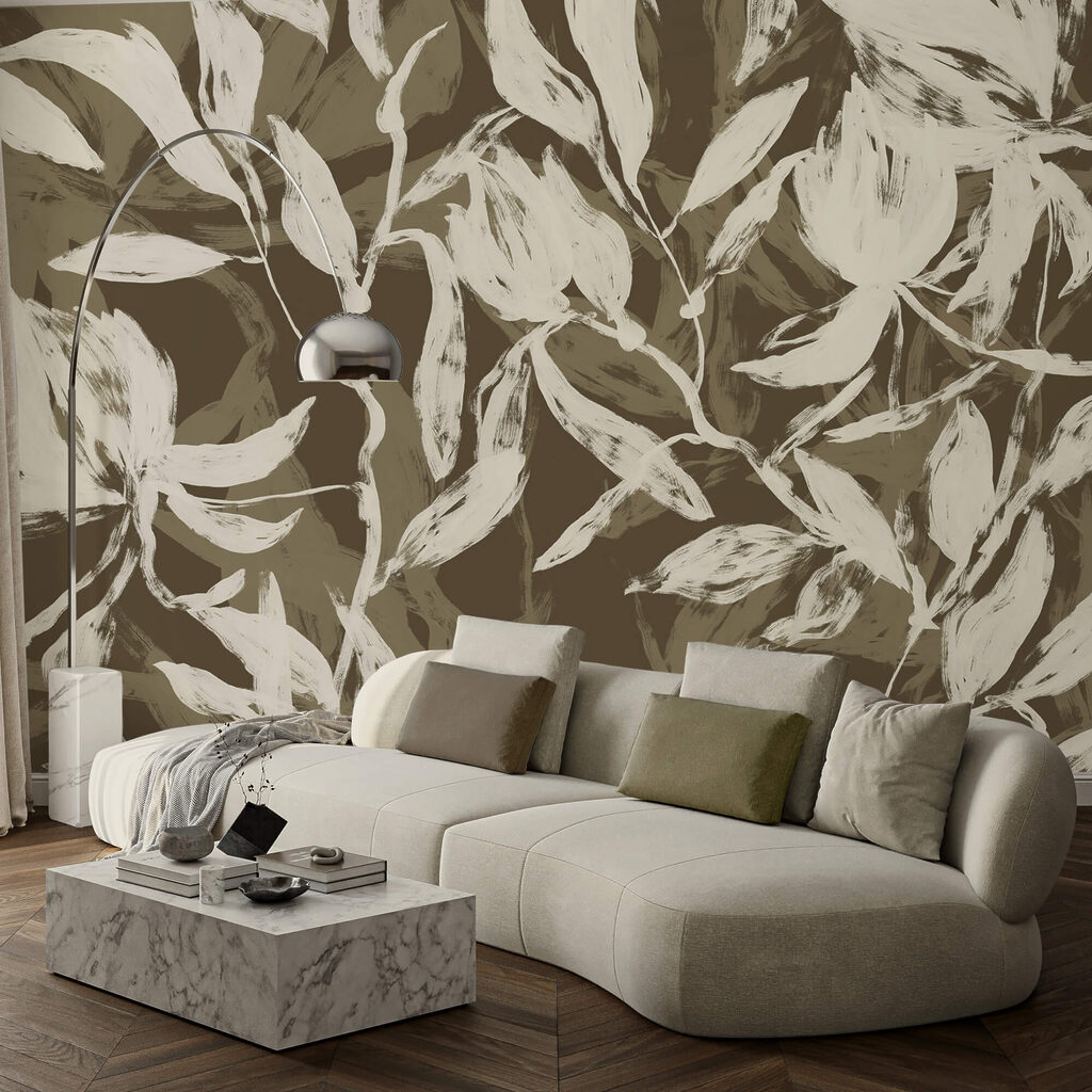 Botanical Layers in an interior