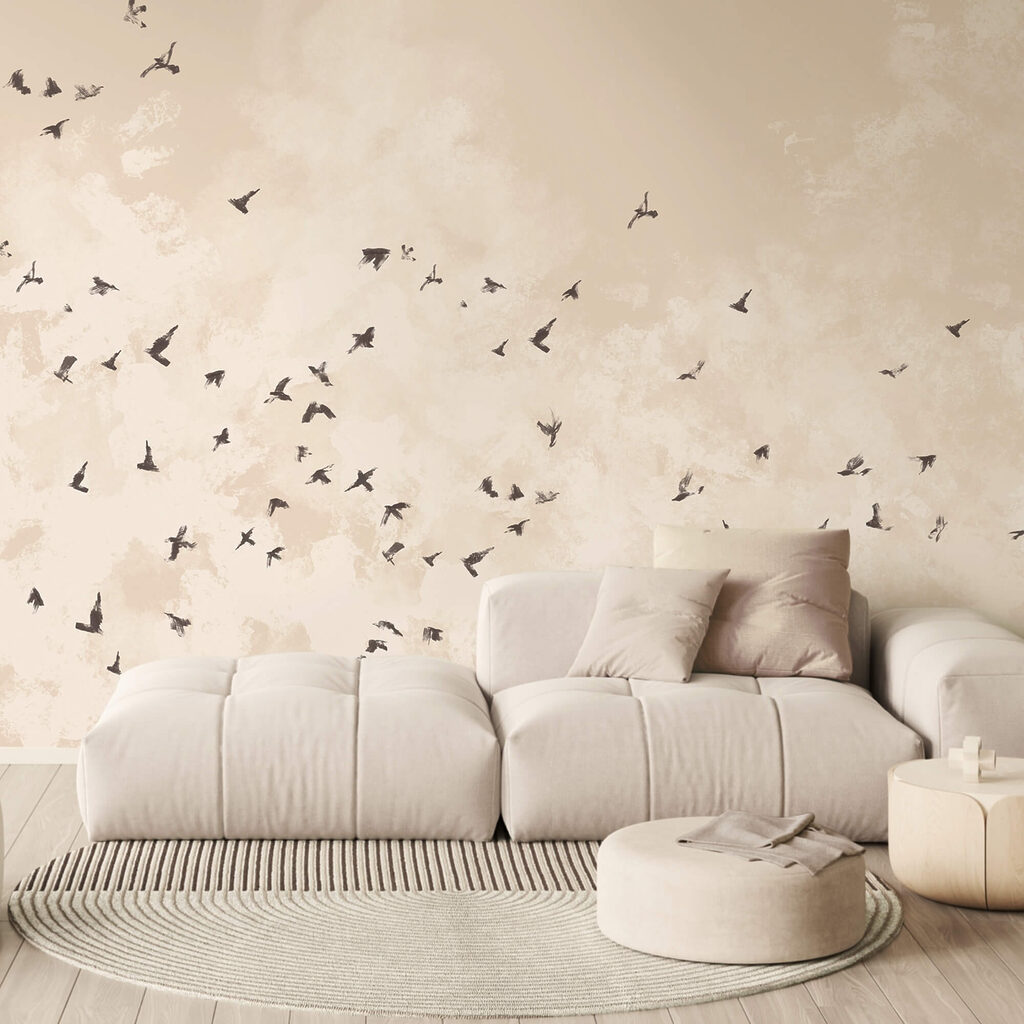 Flock of birds — interior 2